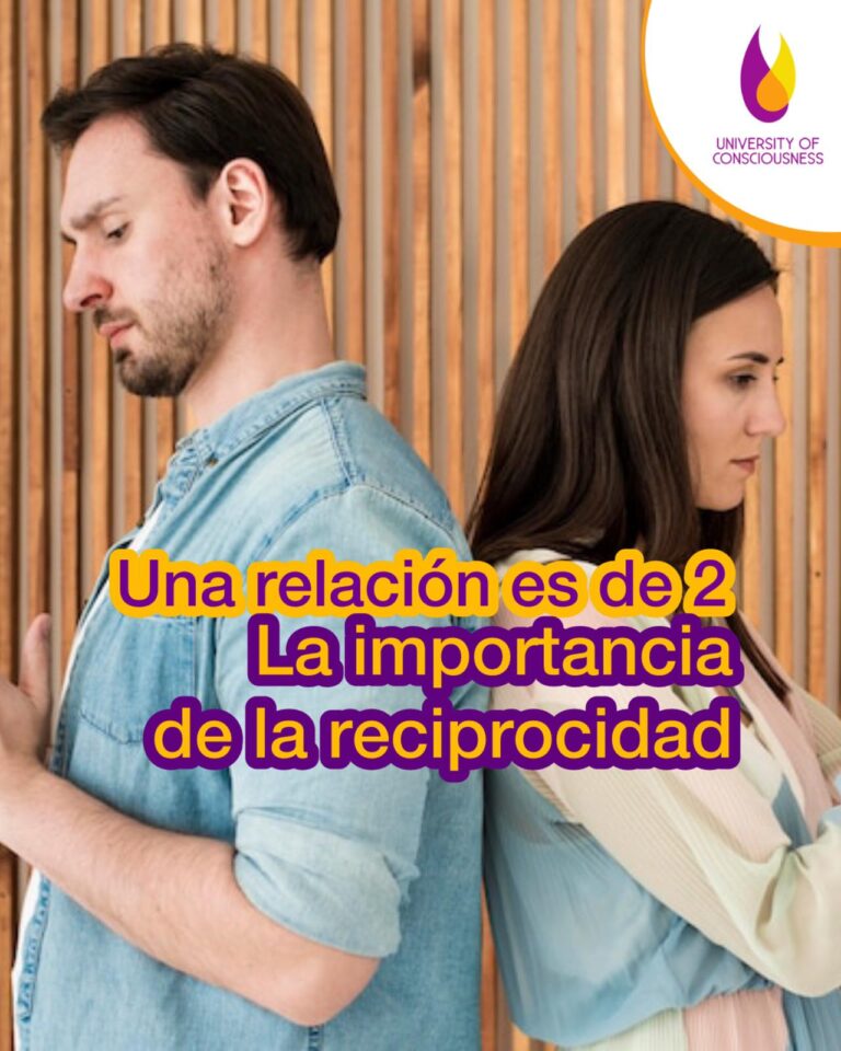 Una Relación Es de Dos | La Importancia de la Reciprocidad